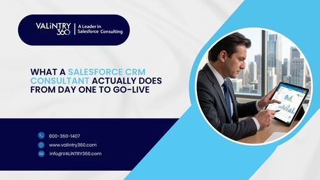 New York, Software Development, What A Salesforce CRM Consultant Actually Does From Day One To Go-live