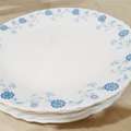 SAR 50,  Glasses Dinner Plates 10 Pieces