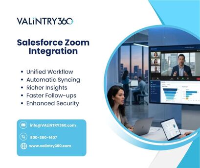 New York, Software Development, Salesforce Zoom Integration​