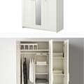 SAR 300,  IKEA 3 Doors Wardrobe With A Mirror, Excellent Condition Like New!