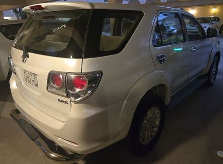 Al Huwaylat, Vehicles, Cars & Trucks , SAR 44000,  Toyota Fortuner,  2012,  Automatic,  177 KM,   White Color - Excellent Condition