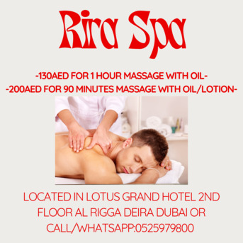 Al Rigga, Health, Rira Spa Offer 7/7/2026