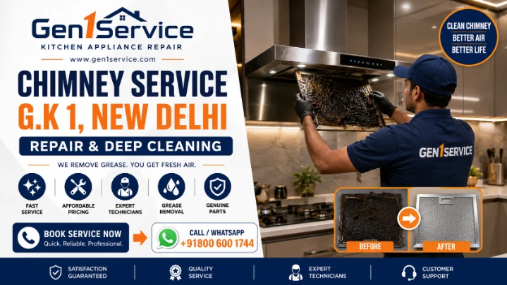 New Delhi, Appliance Repair, Best Inalsa Chimney Repair Service In G.K. 1, Delhi