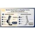 USD 17,  Merino Wool Socks Vs Regular Socks Are They Really Worth The Extra Cost
