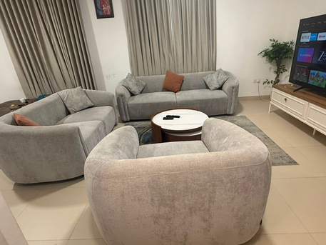 Riyadh, Appliances, SAR 2800,  Premium 6-7 Seater Luxury Sofa Set &ndash; Excellent Condition (Al Qasr Showroom)