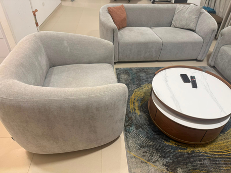 Riyadh, Appliances, SAR 2800,  Premium 6-7 Seater Luxury Sofa Set &ndash; Excellent Condition (Al Qasr Showroom)