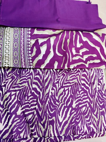 Riyadh, Clothing & Accessories, SAR 65,  Four Piece Lawn Unstitch Suit
