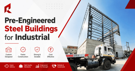 Ahmedabad, Construction, PEB Steel Buildings Gujarat | Industrial Structure Experts | RFinfra