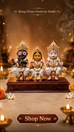 Kurnool, Collectibles, INR 3999,  Premium Jagannath Subhadra Balabhadra Idol Set | Shri Prasadam