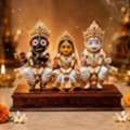INR 3999,  Premium Jagannath Subhadra Balabhadra Idol Set | Shri Prasadam