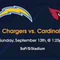 Chargers Vs Cardinals Tickets 2026