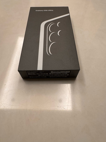 Tuwaiq, Mobile Phones, SAR 3700,  Samsung Galaxy S26 Ultra &ndash; 256GB &ndash; Black &ndash; Brand New (Sealed Box)