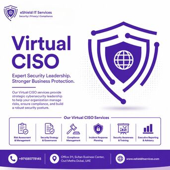 Dubai, Labor/Moving, Virtual CISO Services For Businesses | EShield IT Services