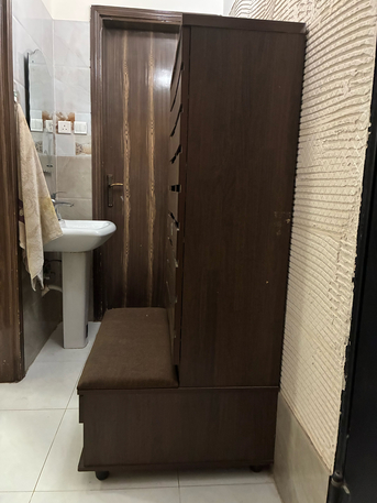 Riyadh, Furniture, SAR 250,  Durable Shoe Rack With Storage Bench