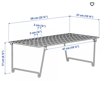 Al Arid, Household Items, SAR 100,  IKEA Grejig Stackable Shoe Racks (6 No.)