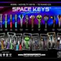 Space Keys | Custom Space Key Blanks & Designs &ndash; Guitar Shaped Keys