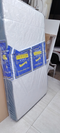 Riyadh, Furniture, SAR 350,  Brand New Twin Size Bed With Mattress