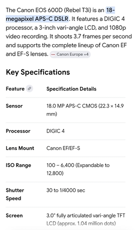 Khobar, Photo & Video, SAR 1700,  Canon EOS 600D For Sale