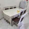 SAR 1200,  Dining Table Set For Sale &ndash; SAR 1,200 Solid Wooden Dining Table With 6 Matching Chairs