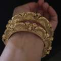 Designer Gold-Plated Bangles For Weddings & Festive Wear