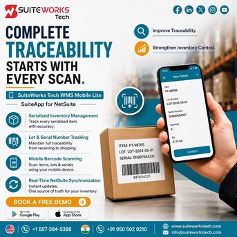 Chicago, ERP, Warehouse Barcode Scanning App For NetSuite