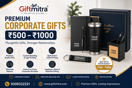 Jaipur, Wholesale Products, Premium Corporate Gifts ₹500–₹1000 | Customized Business Gifts | Giftmitra