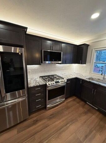 New York, Construction, Kitchen Renovation In Shaker Heights For Modern Home Remodeling