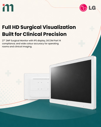 New Delhi, Electronics, 27 Inch Surgical Monitor By LG | Medekom