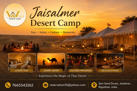 Jaipur, Travel, Experience The Best Jaisalmer Desert Camp This Season