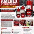 Amerex, Aramco Approved, Portable & Wheeled Fire Extinguisher Stock Available In Dammam