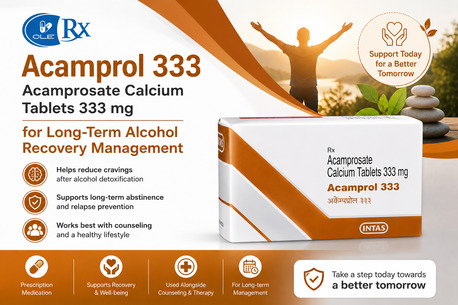 Boston, Health, Acamprol 333 Acamprosate Calcium Tablets 333 Mg For Long-Term Alcohol Recovery Management