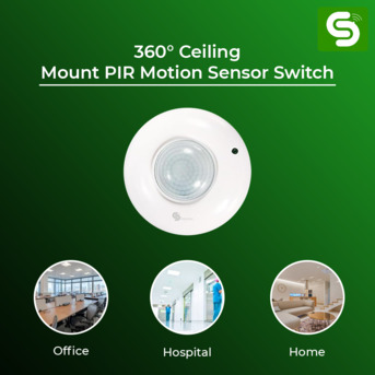 Noida, Electronics, Ceiling Mount PIR Motion Sensor &ndash; Complete Buying Guide For Smart Indoor Lighting (2026)