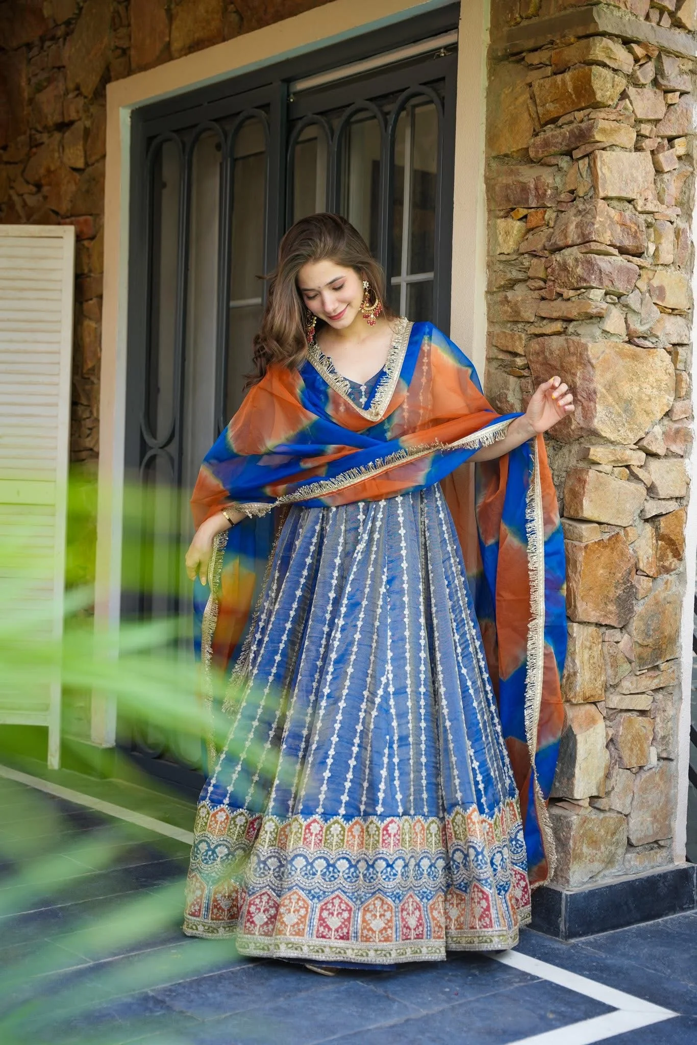 Jaipur, Clothing & Accessories, INR 9000,  Buy Idaho Mystic Blue Maxi Set
