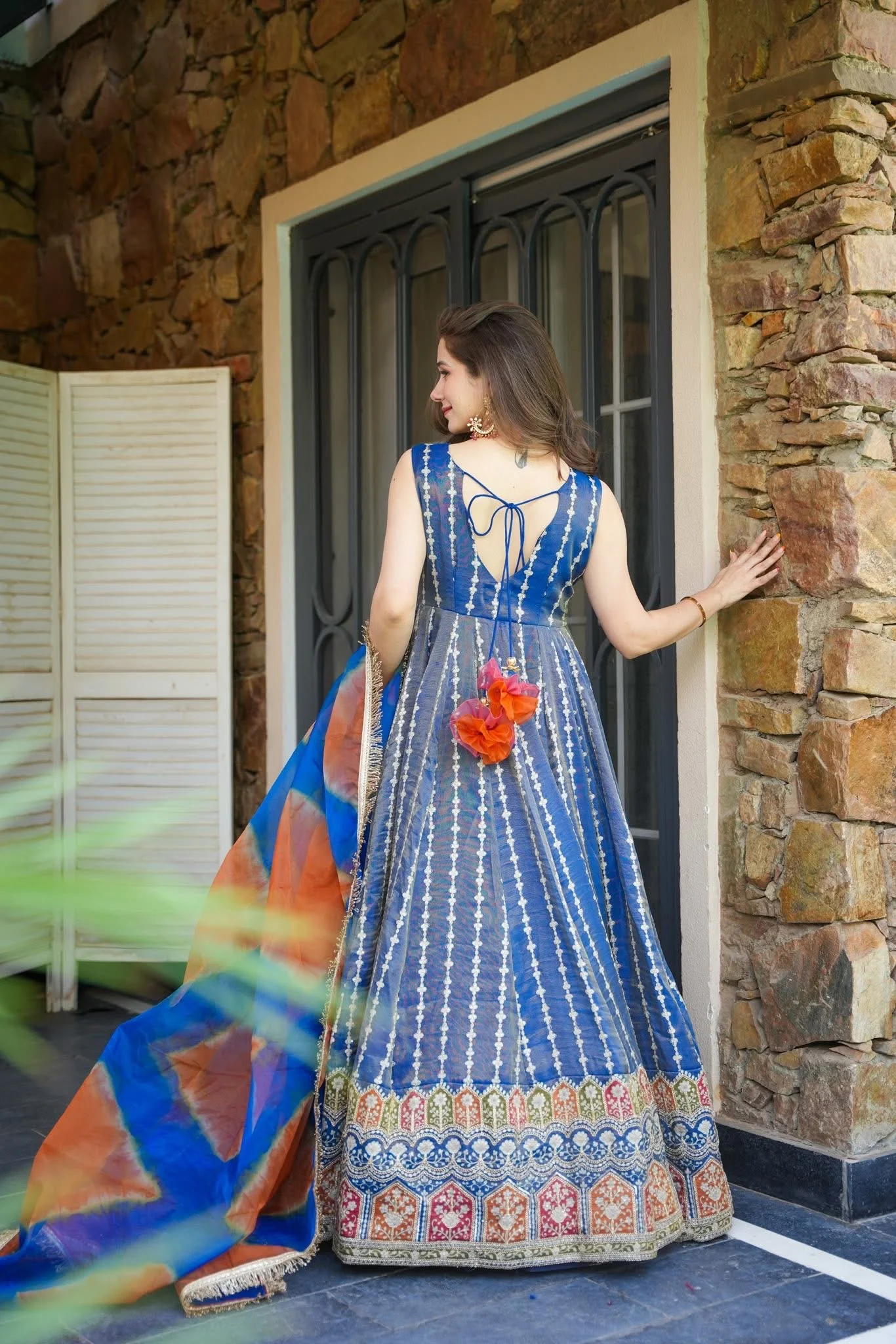 Jaipur, Clothing & Accessories, INR 9000,  Buy Idaho Mystic Blue Maxi Set
