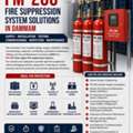 FM200 Fire Suppression System, Supply, Installation And Maintenance Services In Dammam
