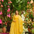 INR 6000,  Buy Idaho Tavishi Yellow Suit Set Online