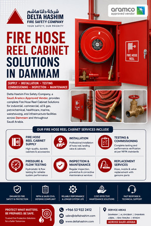 Dammam, Technical, Fire Hose Reel Cabinet, Supply, Installation And Maintenance Services In Dammam