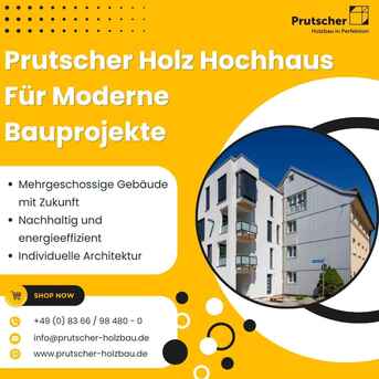 Berlin, Construction, Prutscher Holz Hochhaus Für Moderne Bauprojekte