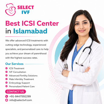 Islamabad, Health, Best ICSI Center In Islamabad