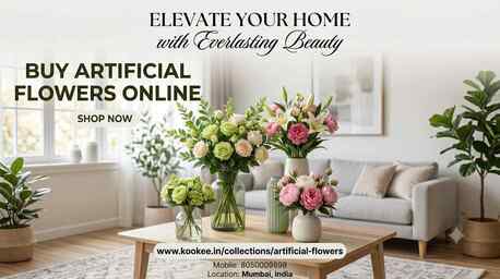 Mumbai, Household Items, INR 1035,  Elevate Your Space: A Guide To Choosing Long-Lasting Artificial Blooms
