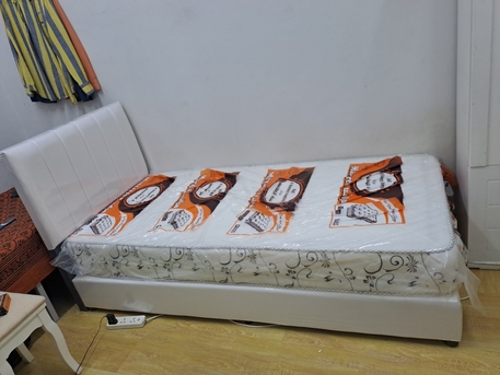 Riyadh, Furniture, SAR 200,  Bed Cot With Mattress