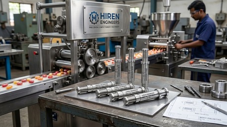 Ahmedabad, Business, Confectionery Machine Body Pins - Hiren Engineers