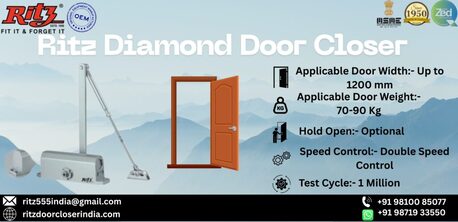 Mumbai, Heavy Equipment, Ritz Diamond Door Closer