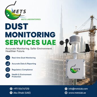 Abu Dhabi, Business, Best Dust Monitoring Services UAE | Trusted Air Quality Monitoring For Safer Workplaces