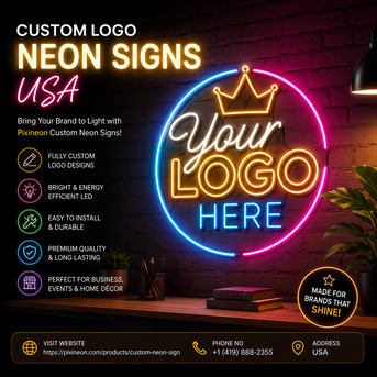 Dallas, Electronics, USD 50,  Buy Custom Logo Neon Signs USA For Business Branding
