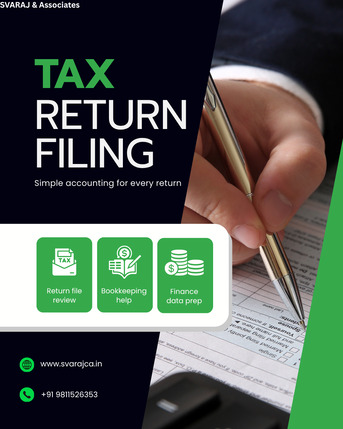 Delhi, Accounting, ITR FILLING SERVICES IN DELHI