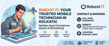 Kolkata, Appliance Repair, Trusted Mobile Technician In Kolkata | Fast Smartphone Repairs By Reboot IT