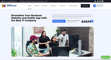 Gujarat, Software Development, Digital Marketing Service Company Gujarat, India | WRTeam