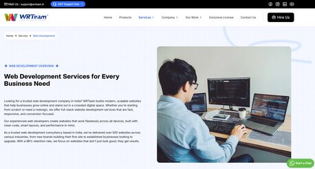 Gujarat, Software Development, Digital Marketing Service Company Gujarat, India | WRTeam