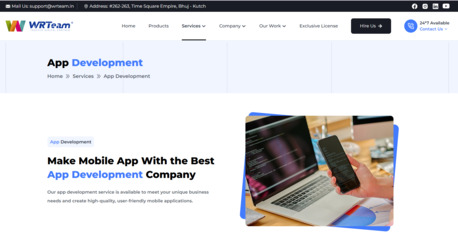 Gujarat, Software Development, Digital Marketing Service Company Gujarat, India | WRTeam